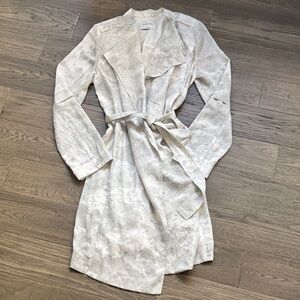 Babaton White Floral Jacket